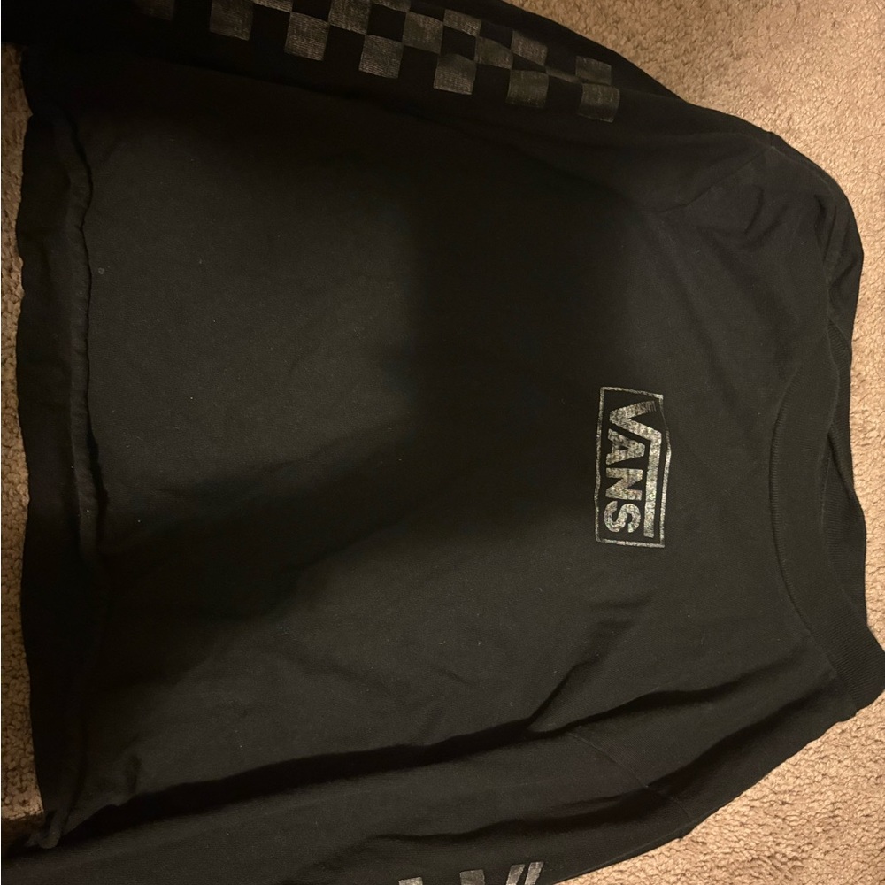 Vans Black Long Sleeve Women’s Tee